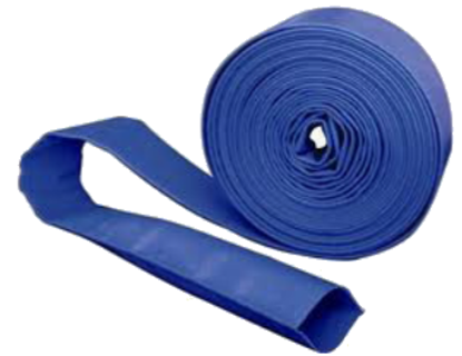 Blue 'Premium' PVC Water Discharge Hose