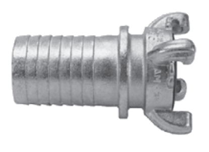 King 4-Lug Hose End