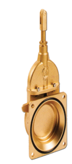 Brass Piston Valve Flange X FE-NPT